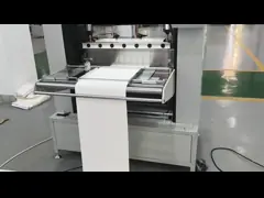 ISO Certification High Fold Semi-auto HEPA Filter Paper Pleating Making Machine