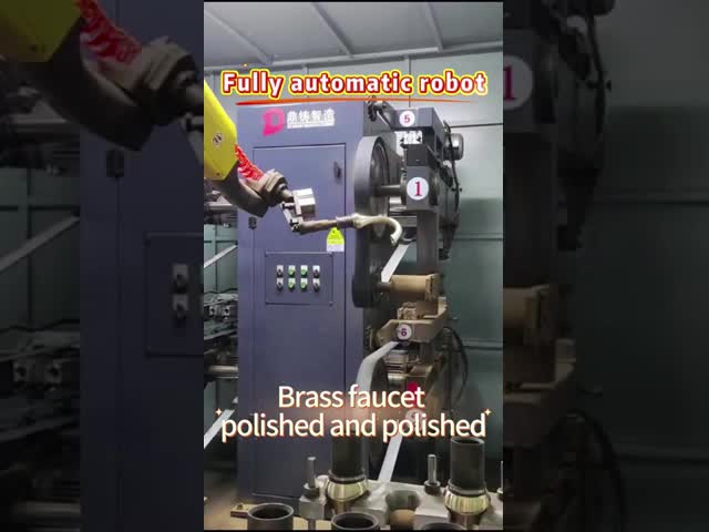 Fully Automatic Polishing and Grinding Machine for Metal Stainless Steel Pipes Wheels and Tools Efficient Buffing Equipment