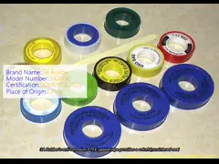 Anti-corrosion Unsintered PTFE Gasket Tape with Density 0.20-1.60g/cm3 and Working Temperature -150°C to +250°C