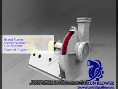 2900r/min High Pressure Centrifugal Fan