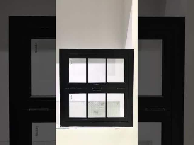 Waterproof Aluminum French Windows Splash Proof Design Aluminium Folding Windows