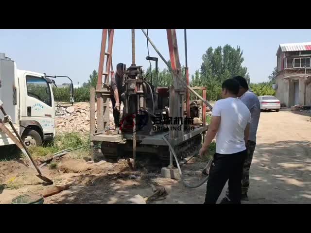 GK 200 Water Well Borehole Soil Test Drilling Machine For Engineering Investigation