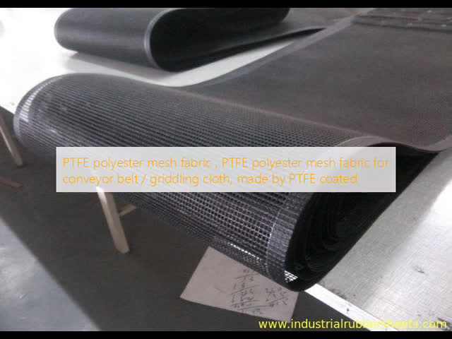 PTFE Mesh Fabric with Wide Width (3.8m) PTFE Coated Fiberglass Reinforced for Conveyor Belt and Griddling Cloth