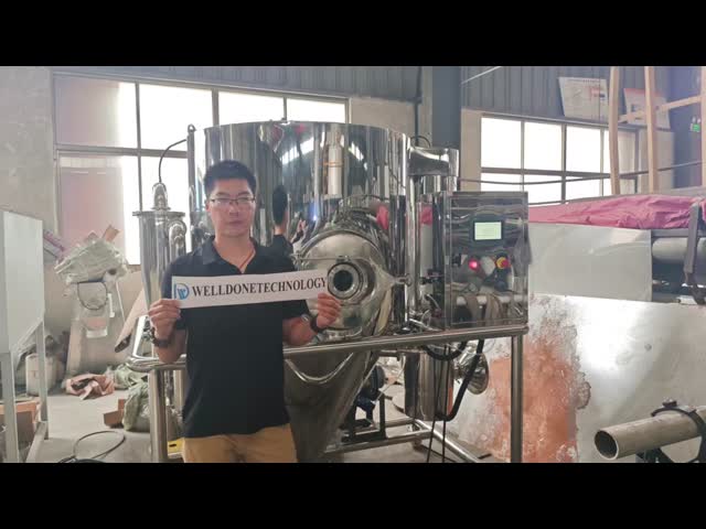 Sèche-linge par pulvérisation respectueux de l'environnement et à prix réduit pour équipements chimiques vidéo