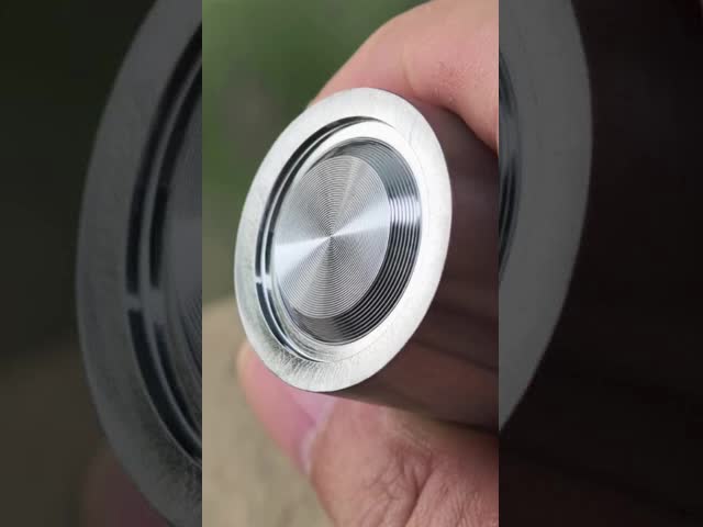 CD Pattern Stainless Steel Round Knobs Injection Mold Electroforming