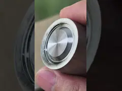 CD Pattern Stainless Steel Round Knobs Injection Mold Electroforming