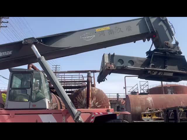 Efficient Heavy Construction Equipment DRT 450 Used Reach Stacker for KALMAR