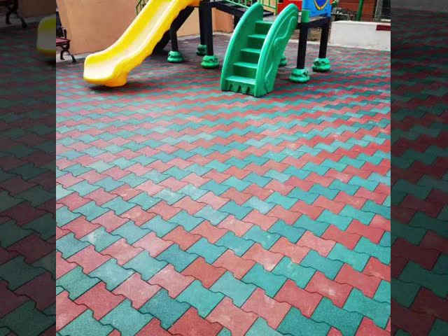 Eco-Friendly Interlocking Horse Stall Mats with 60-70 ShoreA Hardness and 1.5g/cm3 Density Made from EPDM Granules
