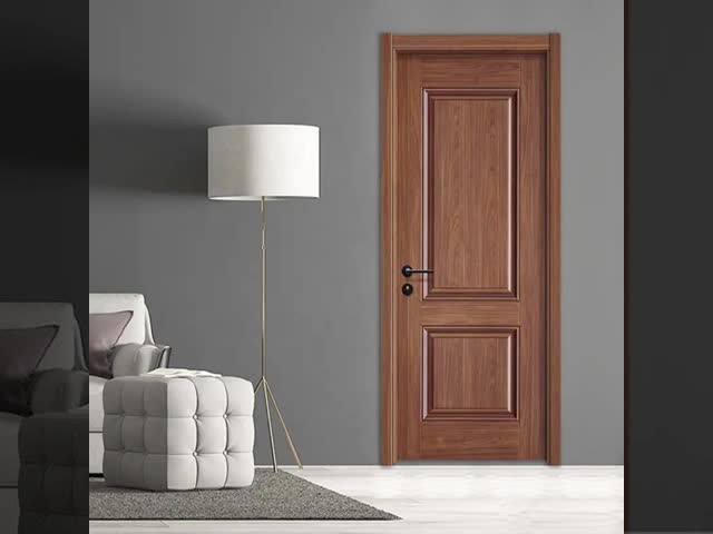 Custom WPC Interior Door 45mm Thickness Waterproof Termite Proof