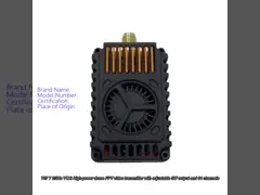 China Vehicle COFDM Wireless HD Video Transmitter with Transmission and RS232/TTL Data Input supplier