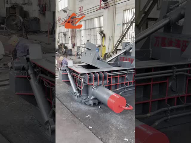 Hydraulic 125ton Aluminum Scrap Baler For Recycling Yard