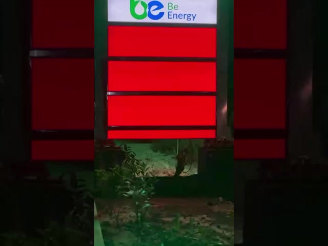 Green LED Gas Price Signs Outdoor ABS / Epoxy Constructed LED Oil Price Display