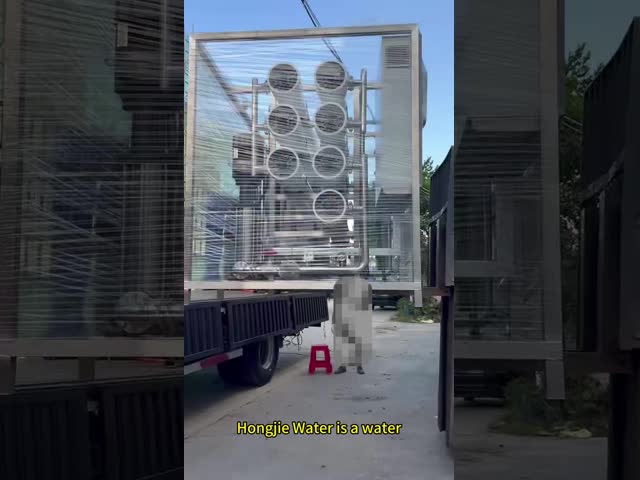 2sets 15T/H Single Stage Reverse Osmosis System With 80T Water Softening System