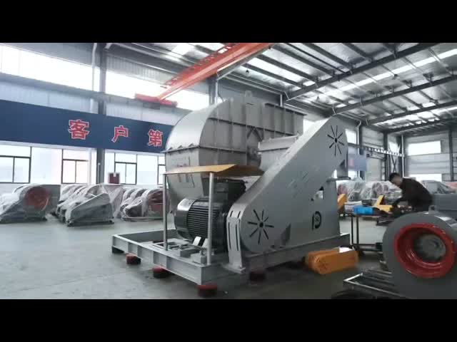 Rotary Kiln Cooling Fan High Capacity Industrial Axial Fans For Large-Scale Ventilation And Exhaust Systems High Efficiency Blower