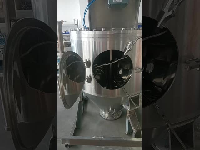 High Precision Vertical Powder Mixer 304 / 316L Stainless Steel Ribbon Mixer Machine