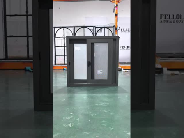 Customized Aluminum Sliding Window Smooth Gliding , Slide Up Aluminum Window