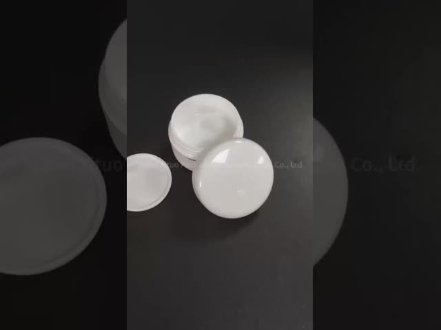 Plastic Body Face Cream Jars Screw Top Bulk Cosmetic Containers