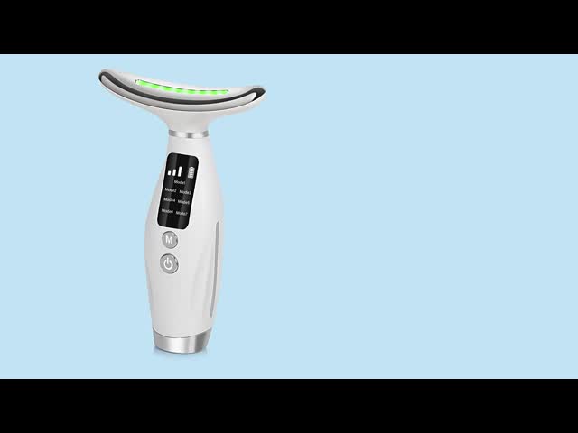 400mAh Neck Beauty Device 7 Modes 3 Intensities Neck Toning Device