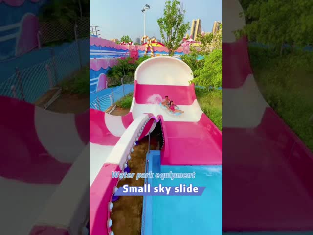 Commercial Aqua Parks Outdoor Water Slide