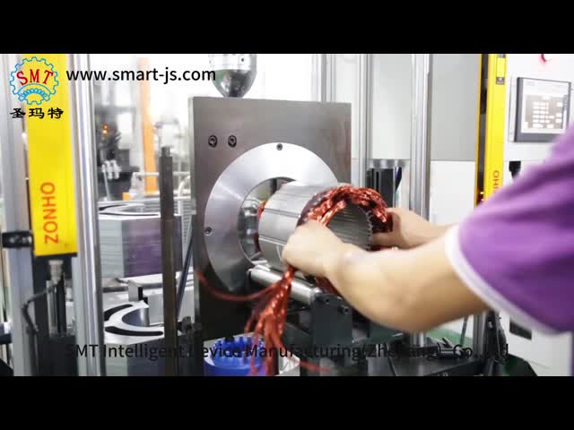 ZJ300 Stator Coil Forming Machine 110-210mm I.D. PLC Control