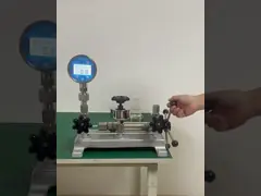 Oil Pressure Calibration Bench 6MPa & -80Kpa Vacuum Gauge Calibrator