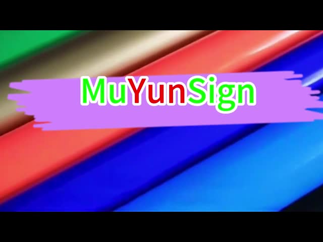 Color Letter Cutting Vinyl Sticker Full Color Self Adhesive Vinyl
