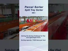 Irregularly Shaped Items Tilt Tray Sorter Optimized Sorting Speed