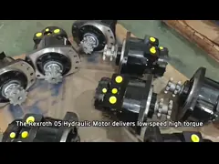 Versatile Poclain Radial Piston Motor 2343-3490 N.m Torque 0-150 R/min Speed for Various Applications