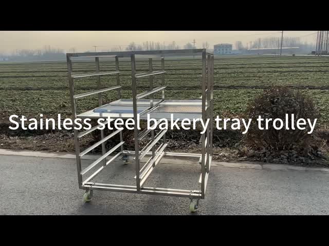 20 Layers Bakery Trolley With Trays For Drying Fruits Vegetables