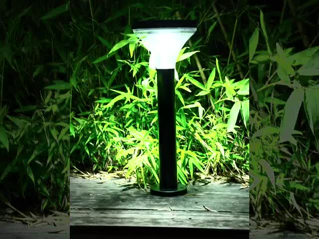 Multi Scenario Vibrant Dual Color Solar Lawn Light For Outdoor Garden Landscape Illumination