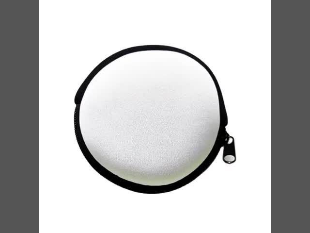 Diy Small Neoprene Blank Sublimation Coin Purse Custom Coin Pouch