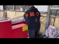 China Industrial Scrap Pet Bottle Shredder / Crusher Double Shaft Environmental Friendly supplier