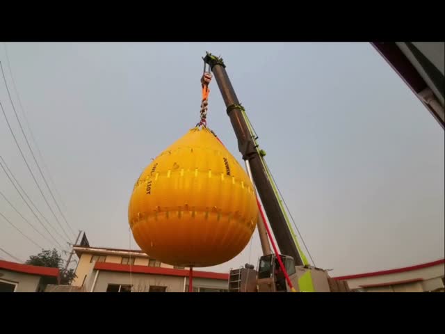 Low Headroom Water Filled Weight Bags 1ton - 50ton Crane Load Test Water Bags