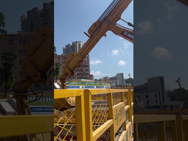 Two section Telescopic Arm Excavator Adjustable Excavator Telescopic Arm video