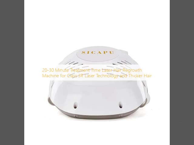 Class 3R 650nm Laser Hair Regrowth Machine Salon Cold Laser Therapy For Hair Loss