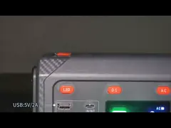 China 2016Wh LiFePO4 Portable Power Station with Jump Starter and Flashlight for Emergency Energy Storage supplier