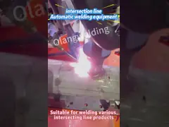 Welding equipment suitable for various intersecting line products - argon arc automatic welding equipment