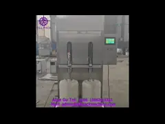 China Semi Automatic Glass / PET Bottle Water Filling Machine For Honey supplier