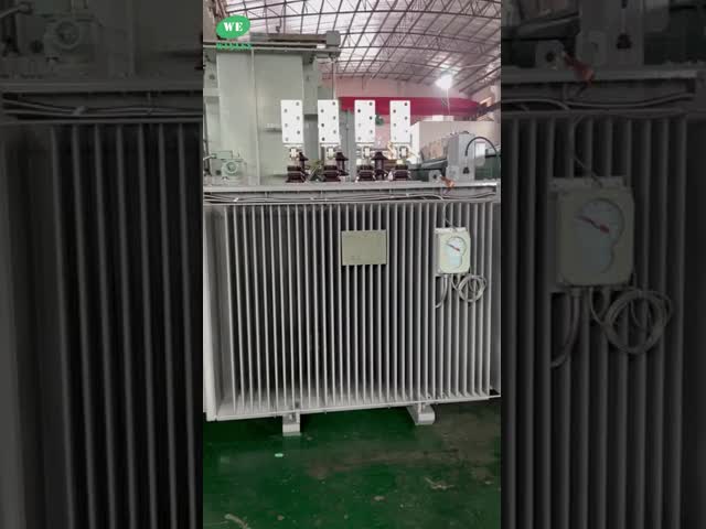 2000Kva Three Phase Electrical Power Distribution Transformer Oil Immersed 11kV 415V AS60076 Standard