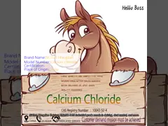 High Purity Anhydrous Calcium Chloride 94% Industrial Grade Hygroscopic Low Freezing Point