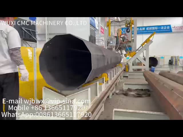 HM1800/16000 High Mast / Mono Pole / Communication Pole Shut Welding Machine