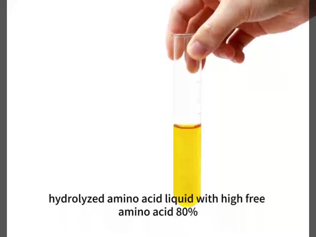 Hydrolyzed Vegetable Free Amino Acids 80% Liquid Form For Organic Farming   