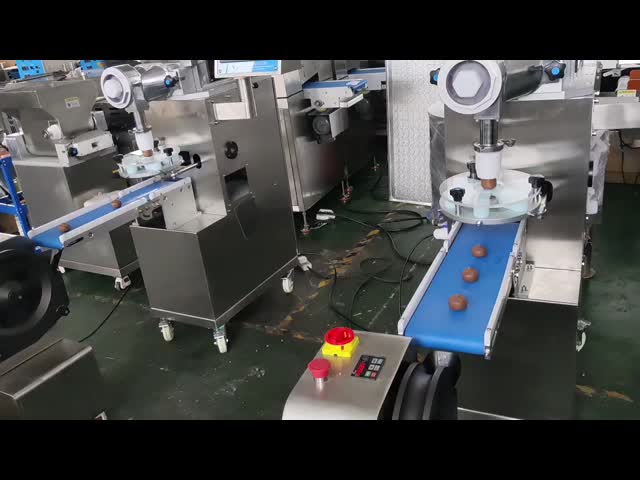 Automatic Encrusting Chocolate Energy Protein Date Ball Production Machine