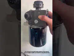 Advanced Air Dryer Assembly with 340L/min Air Intake Rate 990-1050kPa Relief Pressure and ≥70% Drying Efficiency for King Long Buses video