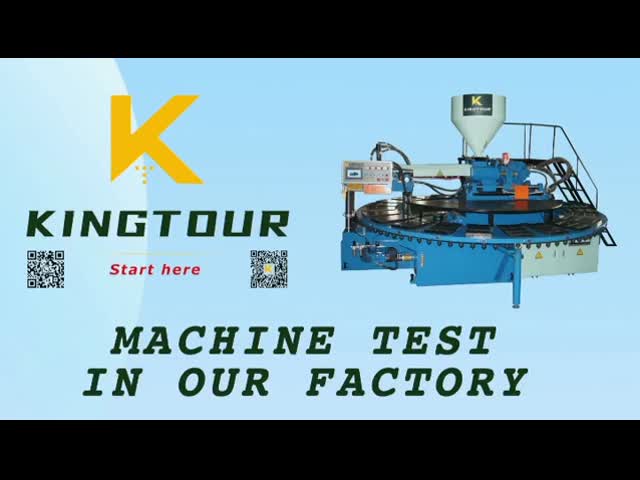 PLC Automatic Control Jelly Shoes Machine 18500W PVC Shoe Making Machine KT-658