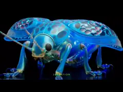 China Transparent holographic LED Screen P6.25 with colorlight control System supplier