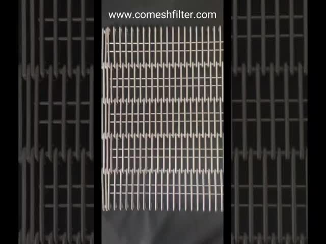 Customized Eye Link Conveyor Belt SS304 Eyelink Belt Stainless Steel