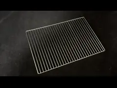 Stainless Steel BBQ Mesh Tray Mesh Baking Sheet Customized