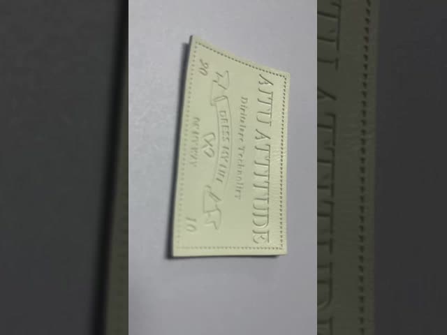 Custom Leather Labels for Jackets and Garment Label within Your Needs