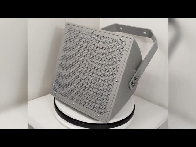 250w High Power Fiberglass 8 Ohm Horn Speaker Loud Sound Factory Direct Sale OEM ODM Grey Color